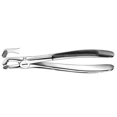 Extrakční kleště, dolní čelist, zuby moudrosti (osmičky)