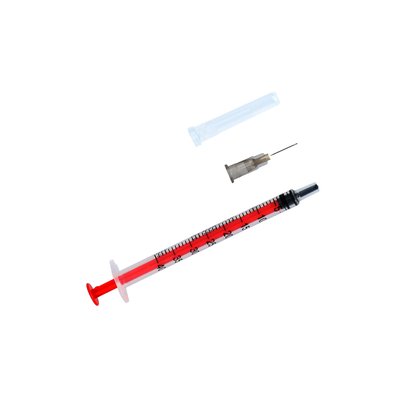 dicoSULIN - inzulinová stříkačka, sterilní - 40 jednotek, 1ml, jehla 0,4x13mm, sterilní