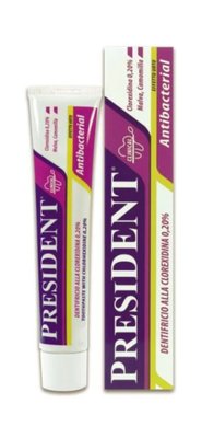 PresiDENT Antibacterial Plus zubní pasta 30 ml