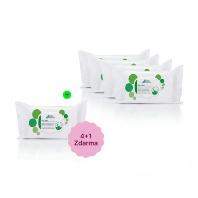 DÜRR DENTAL FD 366 Sensitive Top Wipes 50ks 4+1 Zdarma