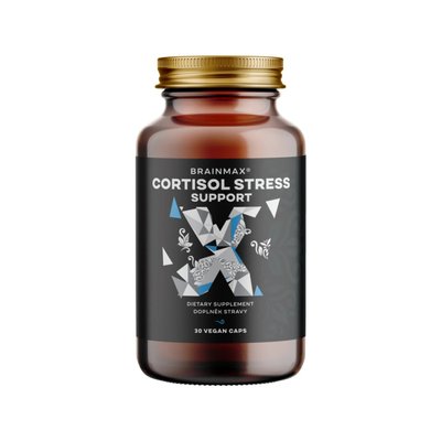 BRAINMARKET BrainMax Cortisol Stress Support (30 kapslí) 1bal