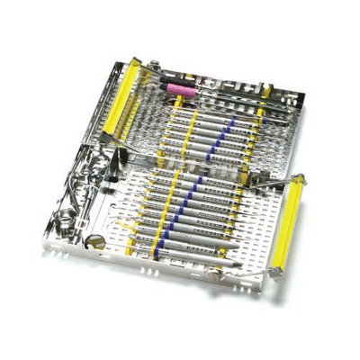 IMS Cassette 2-tier 20 Instruments, yellow