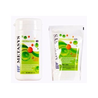GREEN&CLEAN WD Dezinfekční ubrousky doplňkový set (6x120 ubr. v sáčku)