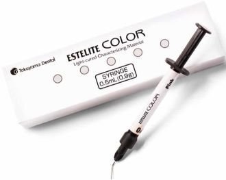 Estelite Color 0,9g tmavě hnědá