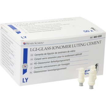HS-LGI Skloionomerní fixační cement kapsle 50 ks