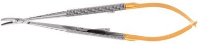 Needle Holder Castroviejo Permasharp round curved