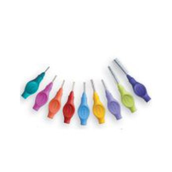 Mezizubní kartáček FLEXI 2,5 mm / 0,4 mm, růžový, 6 ks