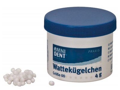 Vatové kuličky OMNI vel.00, průměr 4mm (55482)