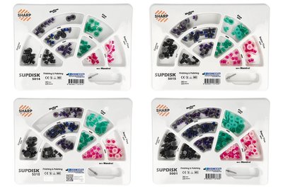 Krążki ścierne SUPDISK asortyment SHARP - 5013 - 40 szt.