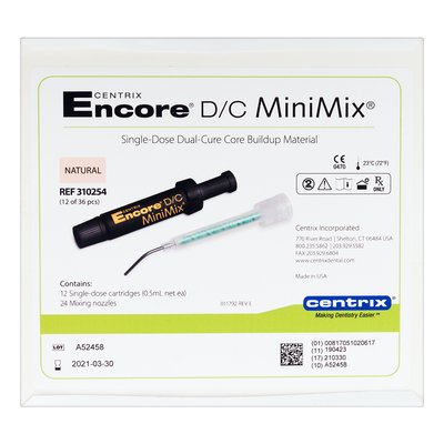 ENCORE DC MiniMix 0,5 ml x 12 szt. Centrix Dental