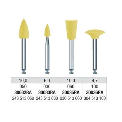 Leštící guma CeraGloss RA 30036 6 ks