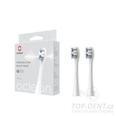 Oclean Delicate Care náhradní hlavice Extra Soft (bílé), 2ks