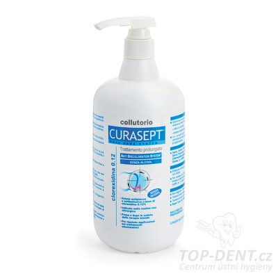 Curasept ADS 912 ústní voda (0,12% CHX) + pumpička, 900ml