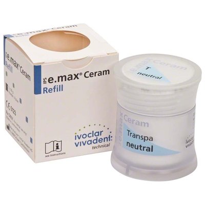 IPS e.max Ceram Transpa - keramika, 20g neutral