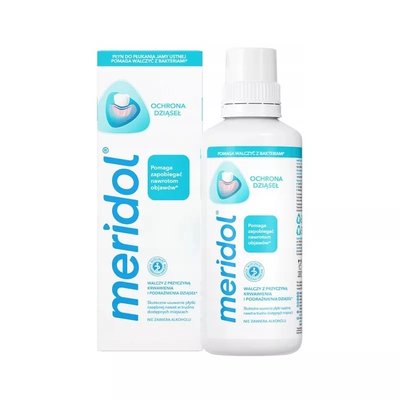 MERIDOL OCHRONA DZIĄSEŁ płyn do płukania jamy ustnej 400ml