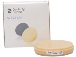 Wachs Disk - Stück Ø 98 mm, H 16 mm, gray