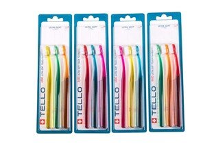 TELLO 4480 Szczoteczka JUNIOR dla dzieci 6-12 lat dentist