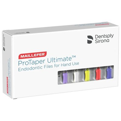 Dentsply Sirona ProTaper Ultimate Ruční Sortiment 25mm 5ks