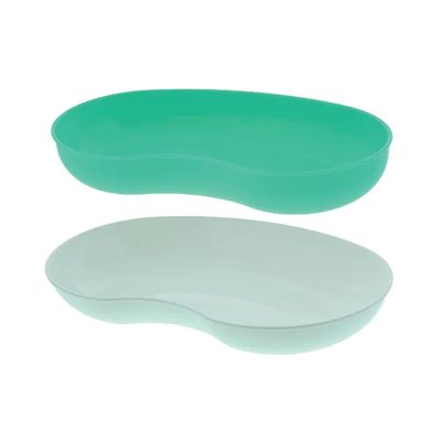 Miska emitní (ledvina)-plast zelená 25cm