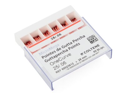 MicroMega - Gutaperčové čepy OneCurve .06, vel. 025