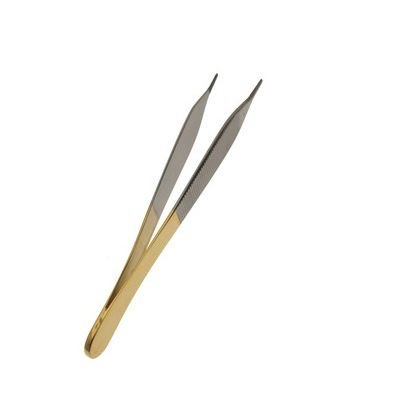 Pinzeta anatomická tvrdokovová; 12,5 cm