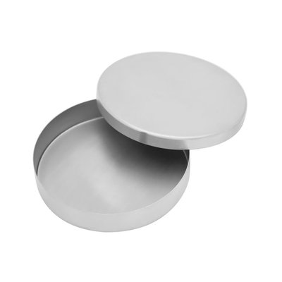 Krabička kulatá nerez 65x15mm (plná)