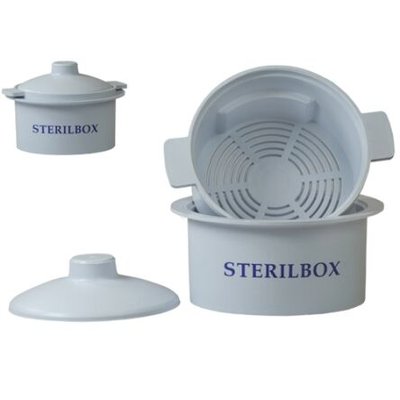 STERILBOX pojemnik do sterylizacji wierteł w autoklawie