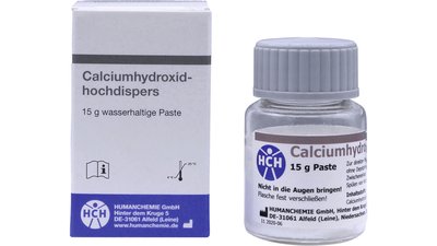 Calciumhydroxid-hochdispers - Packung 1,7 g Spritze, 5 Kanülen