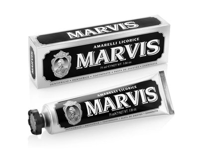 Marvis Amarelli Licorice Mint zubní pasta 75 ml