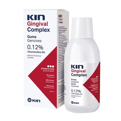 KIN Gingival Complex 250ml płukanka z chlorheksydyną 0,12% (dla dorosłych)