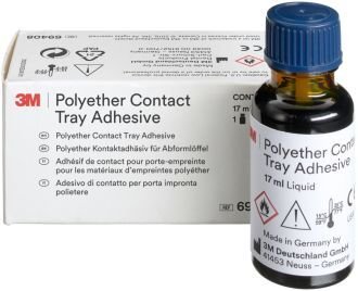 Polyether Contact Tray Adhesive, 17ml modré