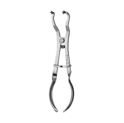 Hu-Friedy Kleště na kofferdam Rubber Dam Forceps 6-1/2" (17 cm)