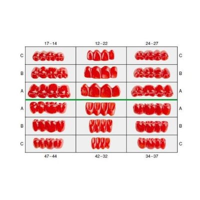 Bloky k fasetování 90ks 1 sada