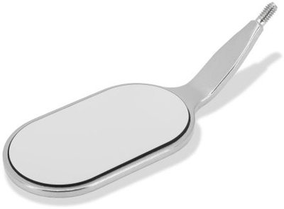 Zrkadielko MEGAstretch FS Rhodium 22 x 37 mm