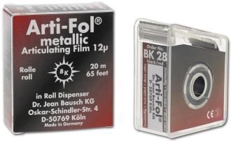 Arti-Fol Metallic oboustranná 20m černá/červená