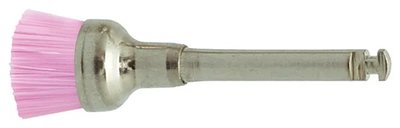 ORBIS Kartáčky k čištění a leštění, nylonová vlákna, měkké, růžové, balení 100 ks