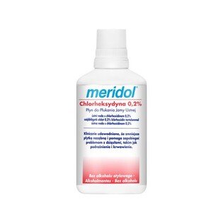 ELMEX Meridol płukanka z chlorheksydyną 0.2% 300ml 8718951412811