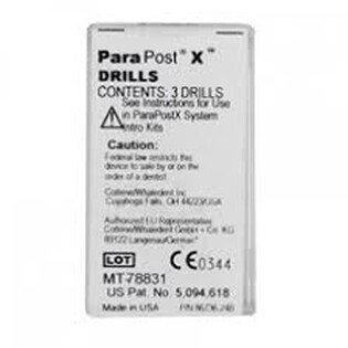 ParaPost X wiertła rozm.5 czerwone 1,25mm 3szt/opak. P425