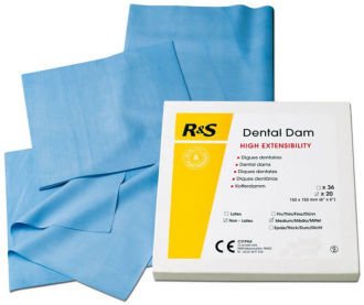 R&S Dental Dam Non-Latex, 20ks
