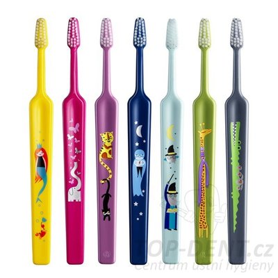 TePe dětský soft zubní kartáček ZOO (sáček)