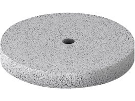 EVE ECOCERAM - Packung 10 Stück unmontiert, hellgrau grob, Figur Rad, 22 x 3 mm