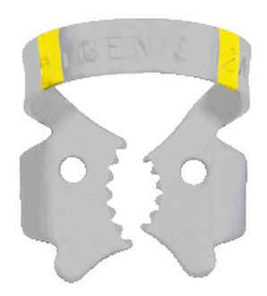 Fiesta spona s křidélky č.12A žlutá