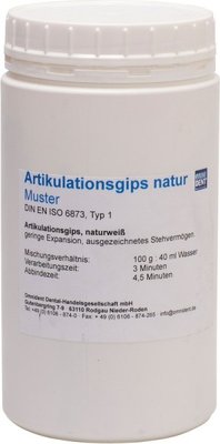 Artikulationsgips natur