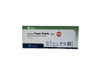 Papírové čepy 2% vel.040, 180ks