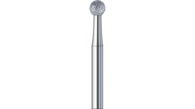 Premium Diamantschleifer 801 - Packung 2 Stück rot fein, FG, Figur 001, ISO 023