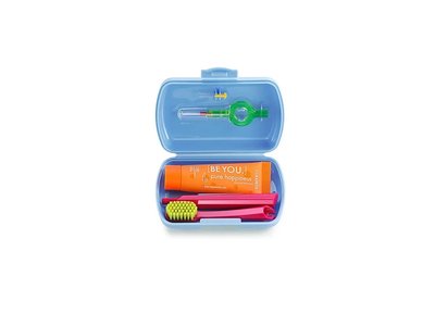 CURAPROX CS 5460 travel set modrý