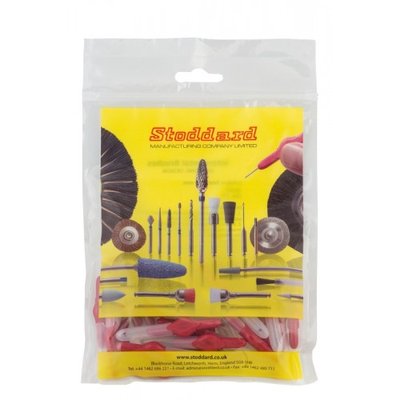 Interdentální mezizubní kartáček Soft Line 25 ks + 25 ks krytek v sáčku - červená 09