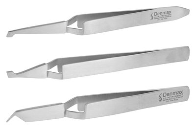 Pęseta do zakładania zamków - 13 cm