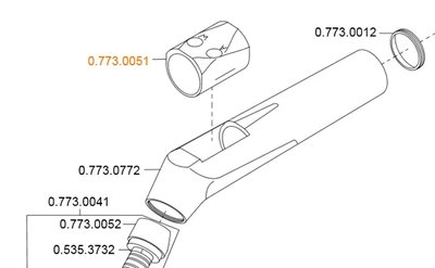 KaVo guma na tlačítka 3F stříkačky