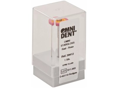 OMNI StarGloss HP - diamantová leštička, kolečko, růžové